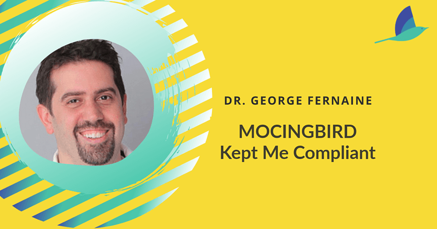 Dr. George Fernaine is an interventional cardiologist in New York. Not only is he the co-founder of Mocingbird, he's a user of the platform.