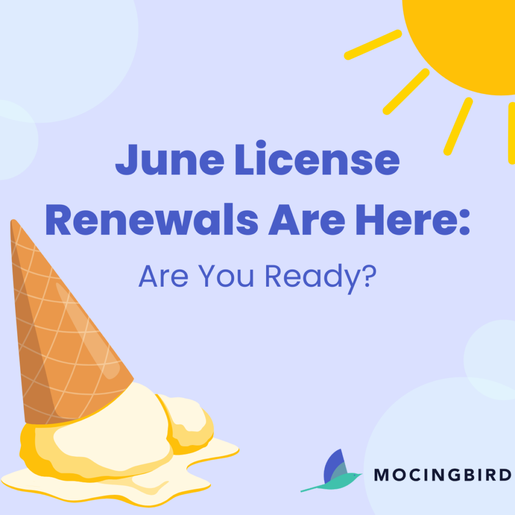 June Medical License Renewals