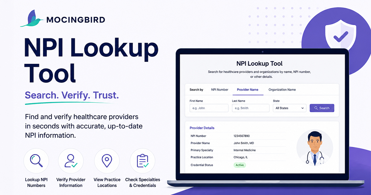 NPI Lookup Tool | Find & Verify Healthcare Providers
